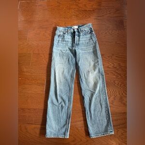 Everlane Straight Jeans in Light Blue